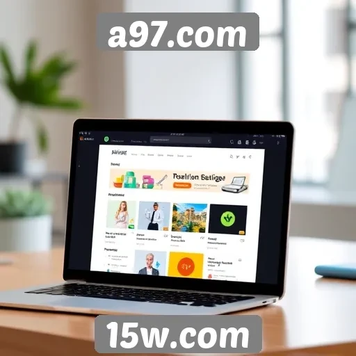 Experiência de usuário no site a97.com